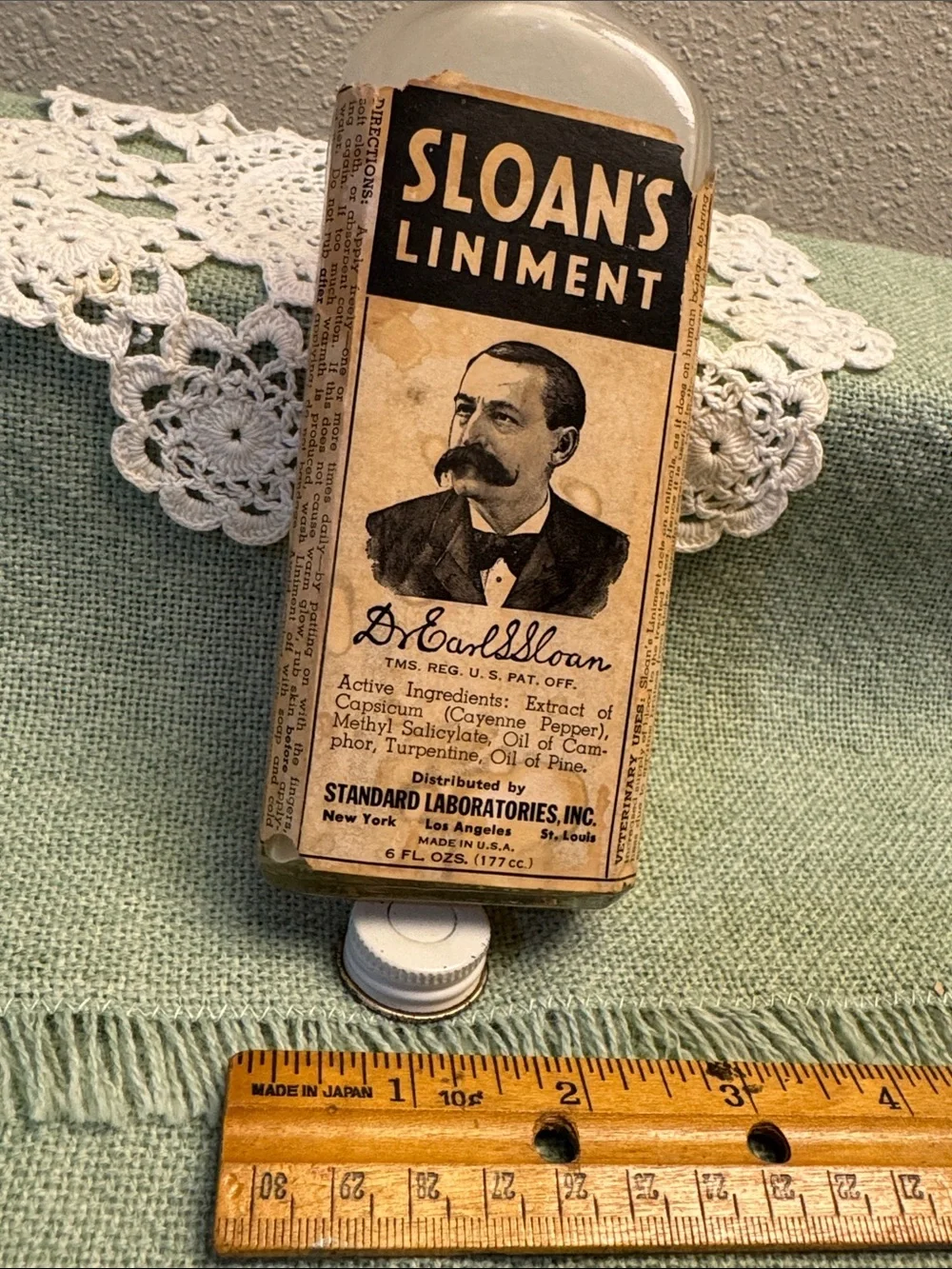 Sloan’s Liniment Bottle